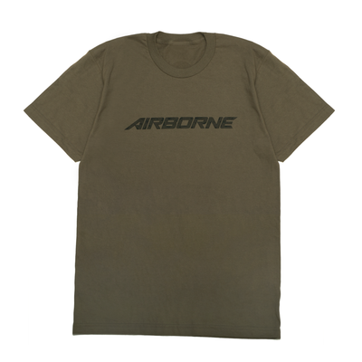 Airborne Camo Fill Logo Tee